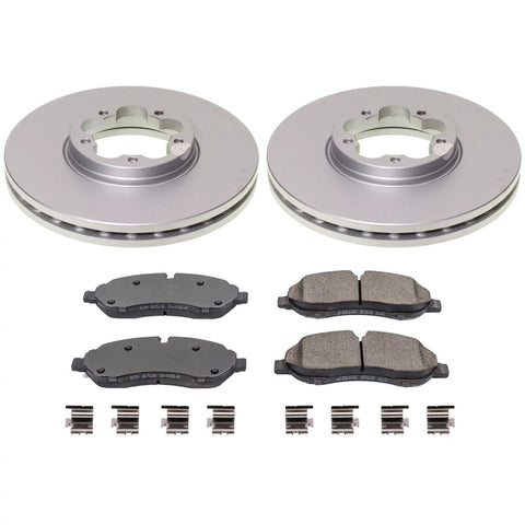 Power Stop 20-21 Ford Transit-150 Front Z17 Coated Brake Kit