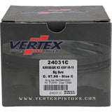 Vertex Pistons 09-15 KX 450 F Forged Big Bore Piston Kit