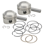 S&S Cycle 36-84 BT 3-7/16in x Up To 4-3/4in Stroke HC Piston Set - Standard