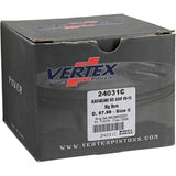 Vertex Pistons 09-15 KX 450 F Forged Big Bore Piston Kit