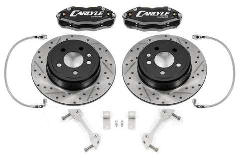 BMR 08-23 Dodge Challenger Brake Kit For 15in Conversion Black Calipers Non-Demon/Redeye