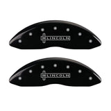 MGP 4 Caliper Covers Engraved Fr Lincoln Rr Star Logo Blk Finish Silver Char 18 Lincoln Continental