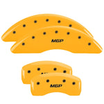 MGP 4 Caliper Covers Engraved Front & Rear Lincoln Yellow Finish Black Char 2005 Lincoln LS