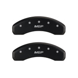 MGP 4 Caliper Covers Engraved Front & Rear MGP Red finish silver ch