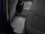 WeatherTech 06-11 Honda Civic Sedan Rear Rubber Mats - Grey