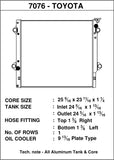 CSF 06-14 Toyota FJ Cruiser 4.0L / 03-09 Toyota 4Runner 4.0L / 2010 Toyota 4Runner 2.7L Radiator