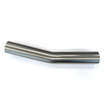 Stainless Bros 2.50in Diameter 1.5D Radius 15 Degree Bend 6.5in Leg / 6.5in Leg Mandrel Bend