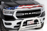 Stampede 19-23 Ram 1500 (Excl. Rebel/TRX) Vigilante Premium Hood Protector - Flag