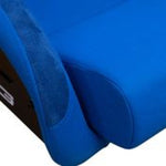 NRG FRP Bucket Seat (Blue Cloth) - Large