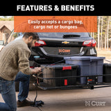 Curt 60in x 24in Basket-Style Cargo Carrier (Folding 2in Shank)