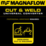 MagnaFlow Conv Universal 2.5/2 Single/Dual O2