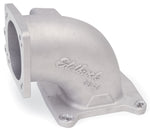 Edelbrock High Flow Intake Elbow 95mm Throttle Body to Square-Bore Flange As-Cast Finish