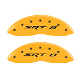 MGP 4 Caliper Covers Engraved Front & Rear Srt8 Yellow Finish Black Char 2006 Jeep Commander