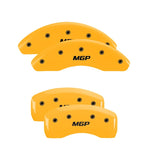 MGP 4 Caliper Covers Engraved Front & Rear MGP Yellow Finish Black Characters 2005 Acura NSX