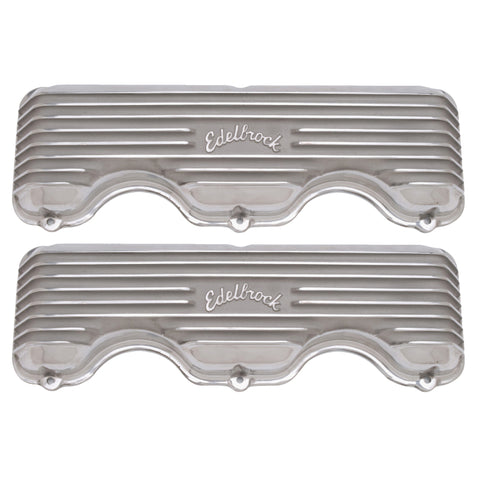 Edelbrock Valve Cover Classic Series Chevrolet W 348/409 CI V8 Polshed