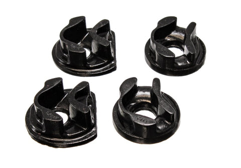 Energy Suspension 01-05 Honda Civic/CRX Black Motor Mount Inserts (Manual Transmission) (2 Torque Mo