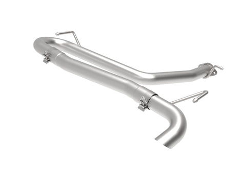 aFe Takeda 2-1/2in 304 SS Axle-Back Exhaust (No Muffler) 18-21 Hyundai Kona L4 1.6L (t)