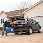 Curt 60in x 24in Basket-Style Cargo Carrier (Folding 2in Shank)