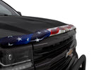 Stampede 2005-2011 Toyota Tacoma Vigilante Premium Hood Protector - Flag