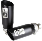 aFe MACH Force-XP 4-1/2in Steel OE Replacement Exhaust Tips - 2021+ Dodge Ram (5.7L V8) - Black