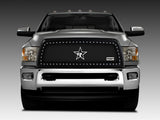 RBP NDX Series All Black Grille 10-12 Dodge Ram 2500/3500