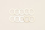 DeatschWerks -4 AN Aluminum Crush Washer (Pack of 10)