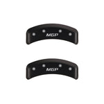 MGP 4 Caliper Covers Engraved Front & Rear MGP Red finish silver ch