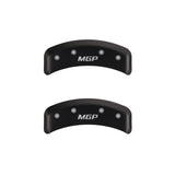 MGP 4 Caliper Covers Engraved Front & Rear MGP Red finish silver ch