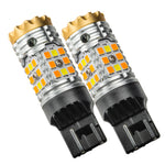 Oracle 7443-CK LED Switchback High Output Can-Bus LED Bulbs - Amber/White Switchback SEE WARRANTY