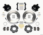 Wilwood Combination Parking Brake Rear Kit 11.00in 2012 Fiat 500 w/ Lines