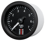 Autometer Stack 52mm 0-7 Bar M10 Male Pro Stepper Motor Fuel Pressure Gauge - Black