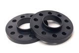 H&R Trak+ 40mm DRA Wheel Spacers - Bolt Pattern 5/112 Center Bore 66.5 Stud Thread 14x1.5 - Black