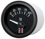 Autometer Stack Instruments 52mm 0-100 PSI 1/8in NPTF Electronic Oil Pressure Gauge - Black