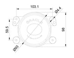 Oracle Jeep Wrangler JK/JL/JT High Performance W LED Fog Lights SEE WARRANTY