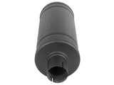 aFe MACH Force-Xp 409 SS Muffler w/ Black finish 2-1/2in Inlet & Oulet 14in x 16in Diameter