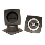 DEI Speaker Baffles 5.25in Round 6.5in Wide 6.5 Height 4in Deep Pair