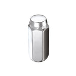 McGard Hex Lug Nut (Cone Seat / Duplex) M14X2.0 / 13/16 Hex / 2.25in. Length (Box of 100) - Chrome