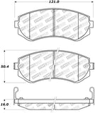 StopTech Street Touring 89-06/96 Nissan 240SX Front Brake Pads