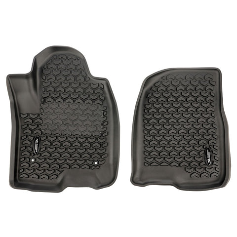 Rugged Ridge Floor Liner Front Black 2020 Chevy Silverado Crew