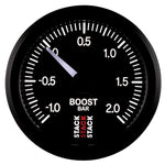 Autometer Stack 52mm -1 to +2 Bar (Incl T-Fitting) Pro Stepper Motor Boost Pressure Gauge - Black