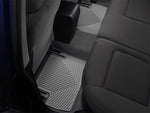 WeatherTech 99 BMW M3 Convertible Rear Rubber Mats - Grey