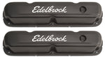 Edelbrock Valve Cover Signature Series Chrysler 1965-1991 318-340-360 CI V8 Black