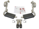 aFe MACHForce-Xp 2in 304 SS Cat-Back Exhaust w/Carbon Fiber Tips 13-16 Porsche Boxster 2.7L/3.4L