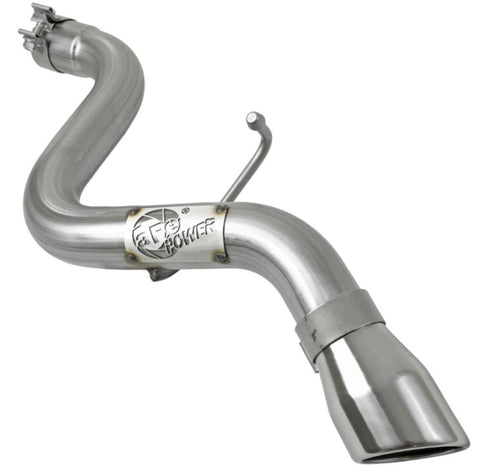 aFe MACH Force-Xp Axle-Back Exhaust System w/Polished Tip 18-20 Jeep Wrangler L4-2.0T / V6-3.6L