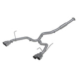 MBRP 15-19 Subaru WRX 2.0L/STI 2.5L 3in Dual Split Rear Exit w/ 3.5in Tips - T304 (Race Version)