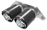 aFe Power Mach Force Xp 4in 304 SS Bolt-On Exhaust Tips Carbon Fiber 14-19 Porsche 911 GT3 3.8L/4.0L