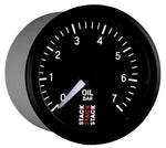 Autometer Stack 52mm 0-7 Bar M10 Male Pro Stepper Motor Oil Pressure Gauge - Black